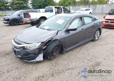 2016 Honda Civic Lx z USA, uszkodzony, nr VIN 19XFC2F57GE234945